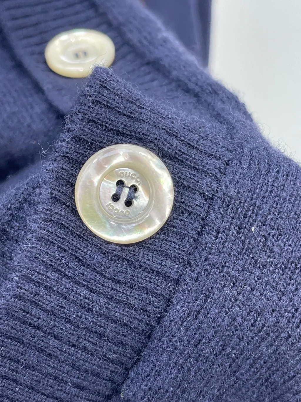 Gucci Navy Wool Knitwear Navy Wool Very good - Box View