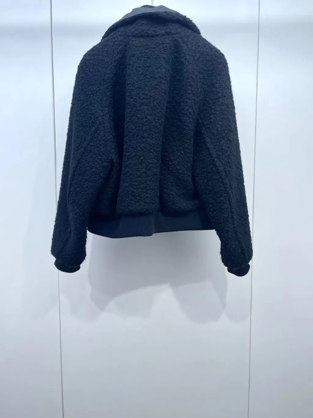 Hermès Black Polyamide Jacket Black Polyamide Very good - Back View