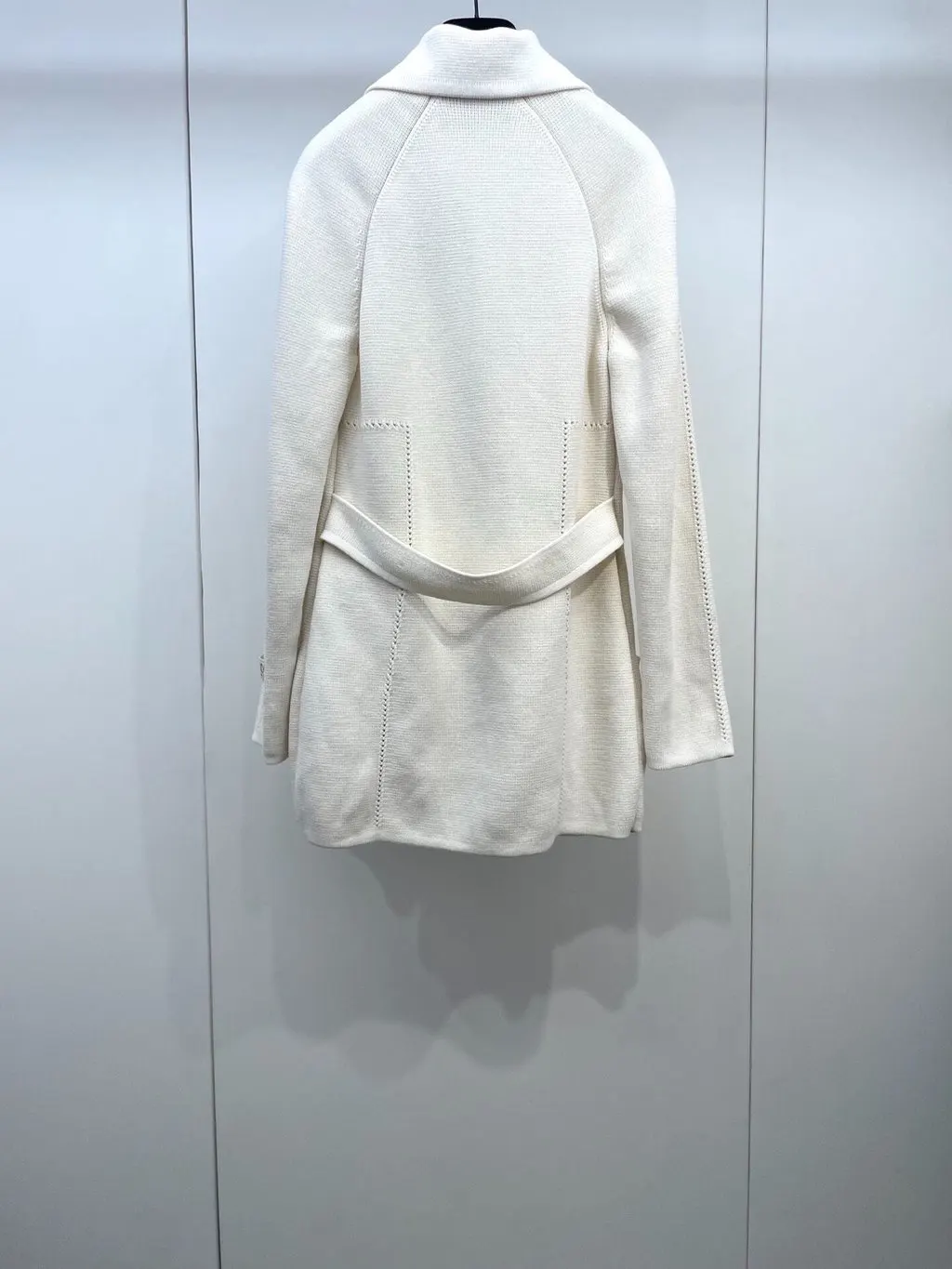 Gucci Ecru Wool Jacket Ecru Wool Very good - Back View
