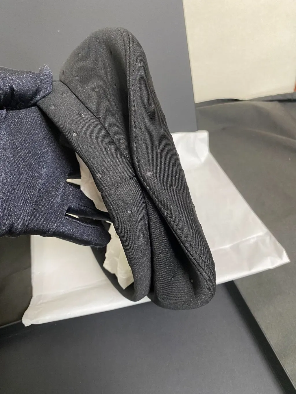 Chanel Black Wool Hat Black Wool Very good - Inside View