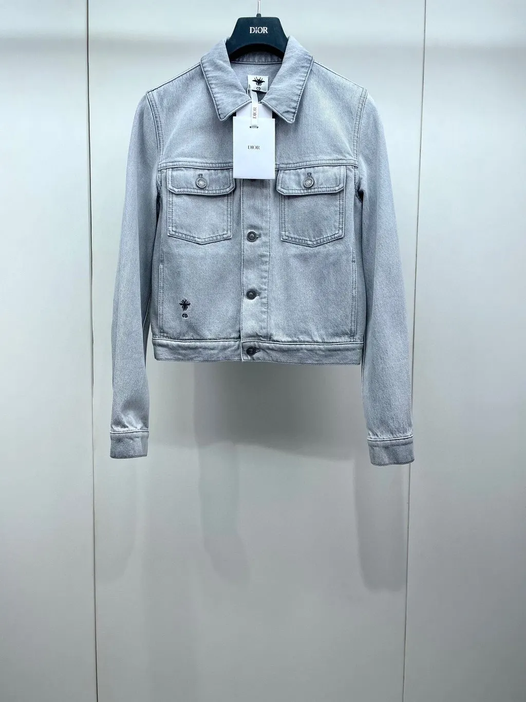 Dior Blue Denim Jacket Blue Denim Very good - Back View