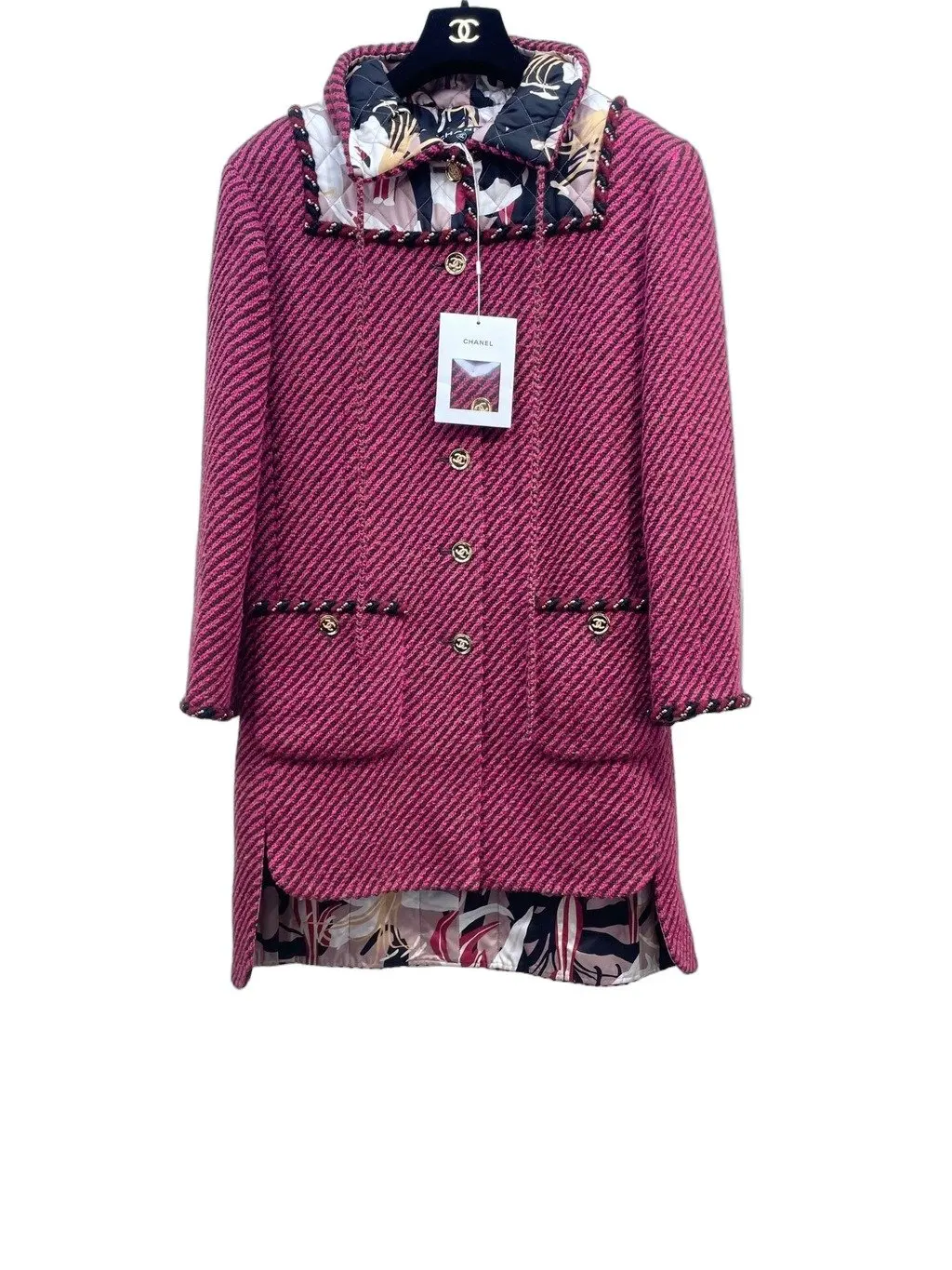 Chanel Tweed Coat