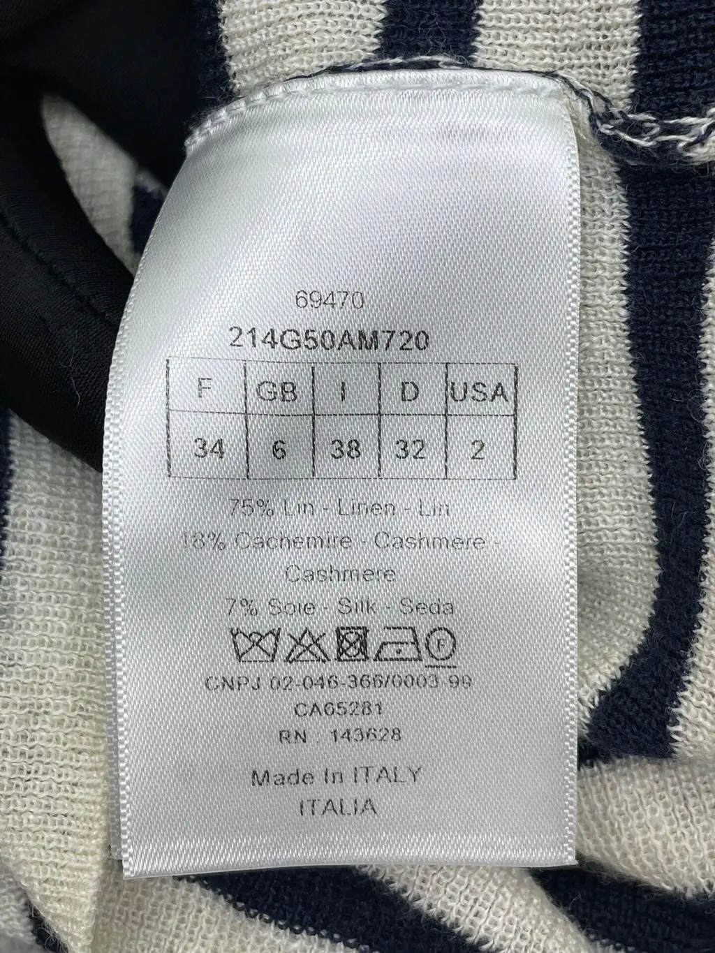 Dior Cotton Knitwear MultiColor Cotton Very good - Model View