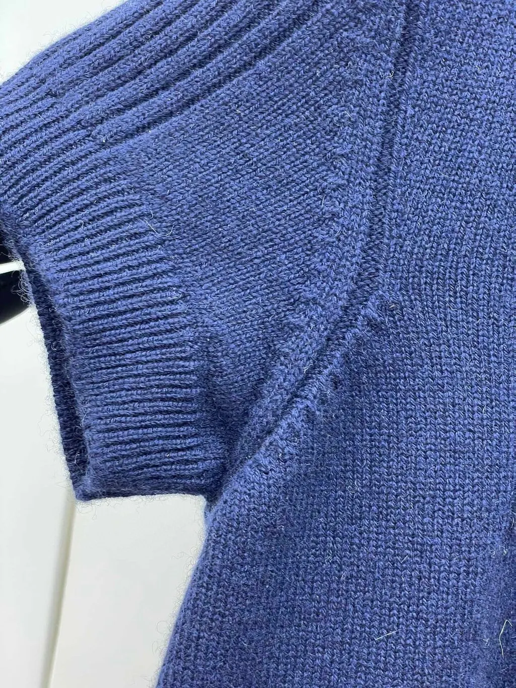 Hermès Navy Cashmere Top Navy Cashmere Very good - Box View