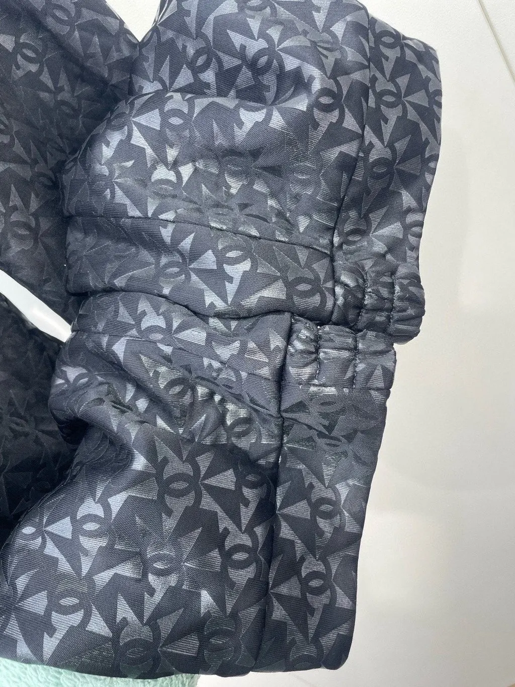Chanel Black Viscose Trousers Black Viscose Very good - Model View