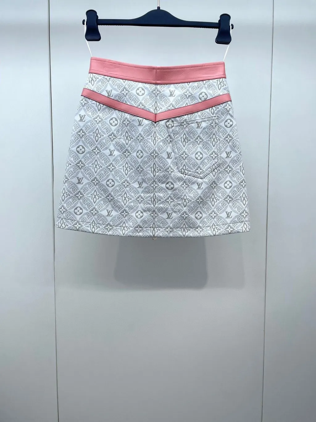 Louis Vuitton Cotton Skirt MultiColor Cotton Very good - Back View
