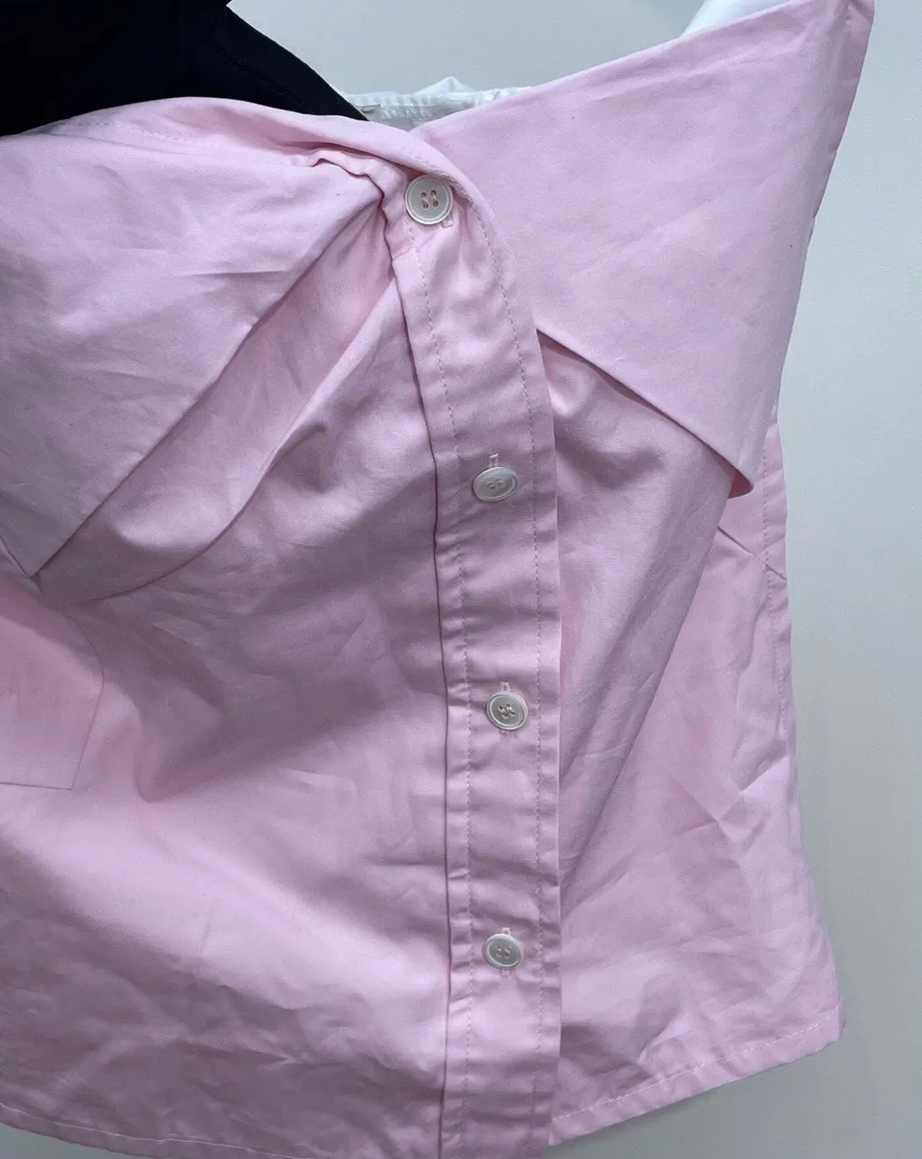 Miu Miu Pink Cotton Top Pink Cotton Very good - Model View
