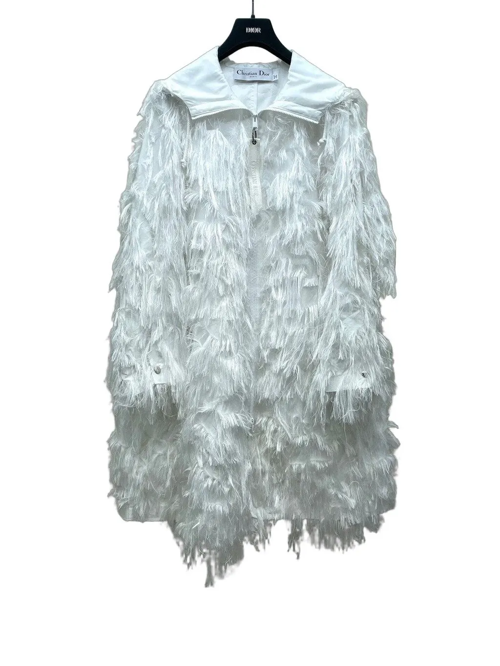 Dior White Polyamide Jacket