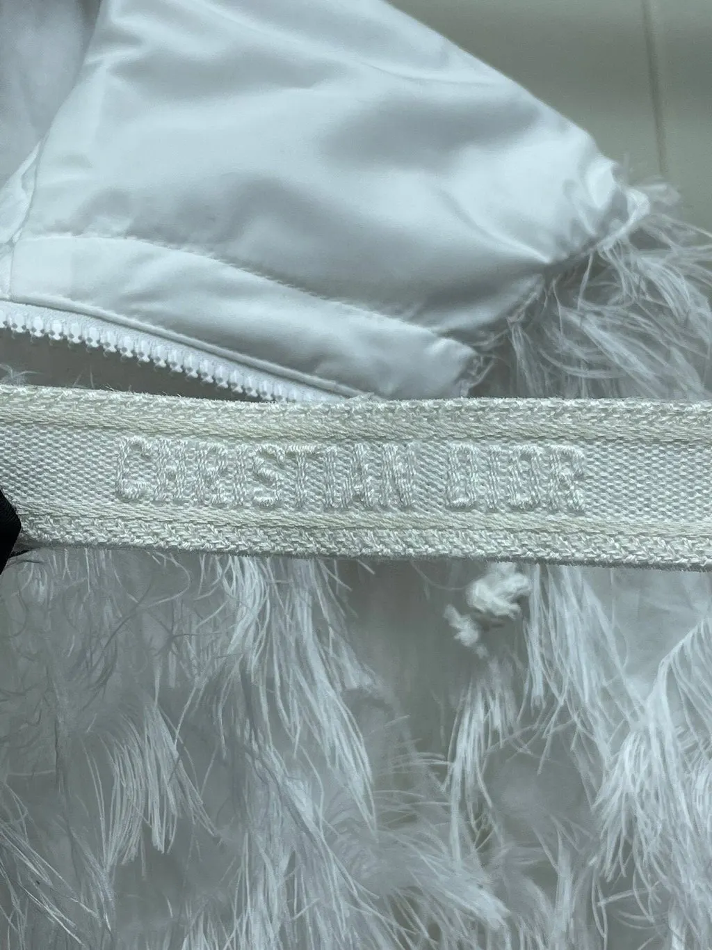 Dior White Polyamide Jacket White Polyamide Very good - Inside View