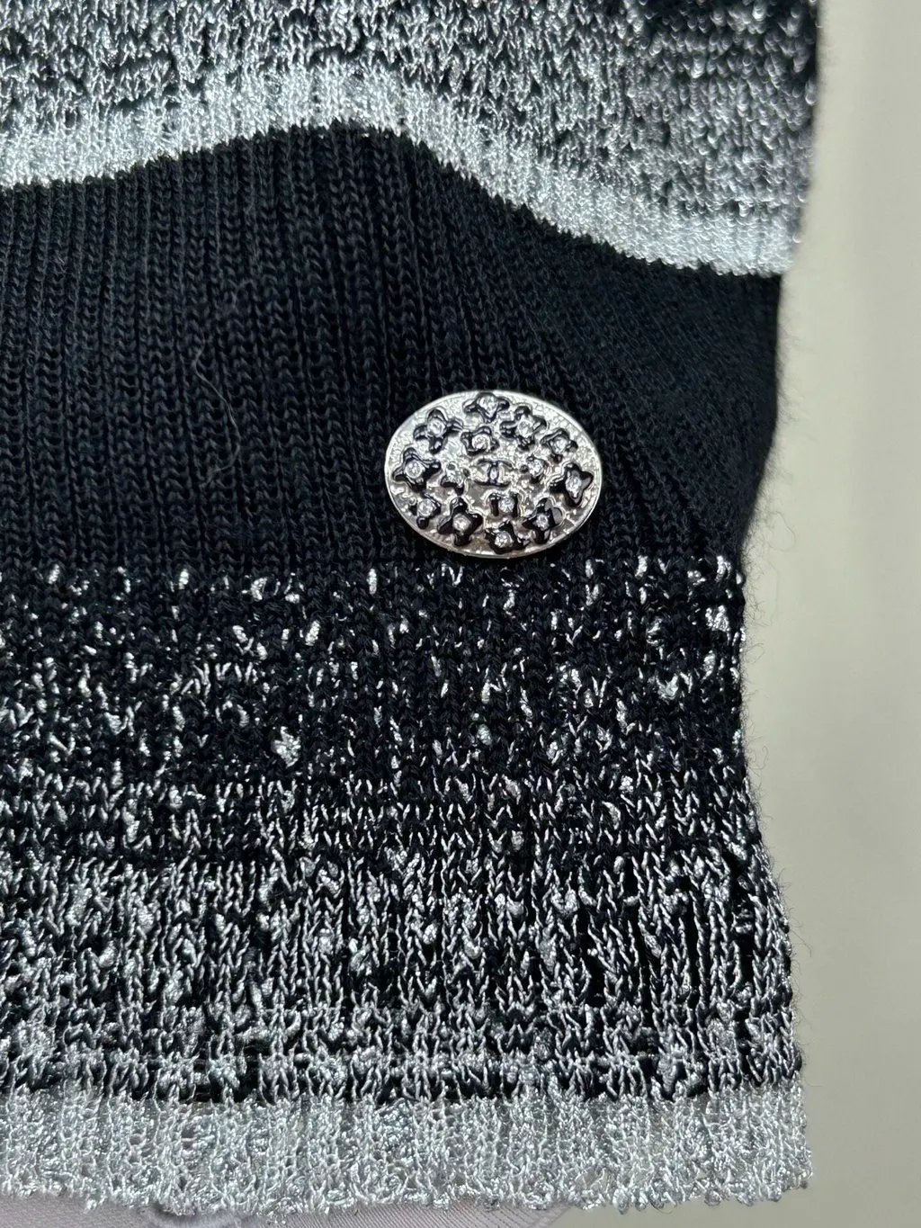 Chanel Wool Knitwear MultiColor Wool Very good - Back View