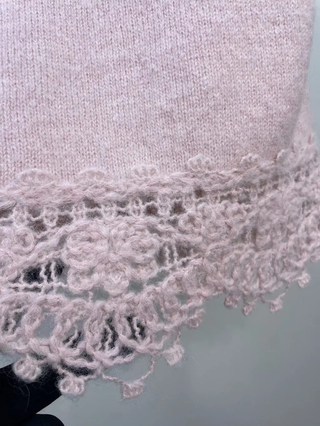 Chanel Pink Cotton Skirt Pink Cotton Very good - Inside View
