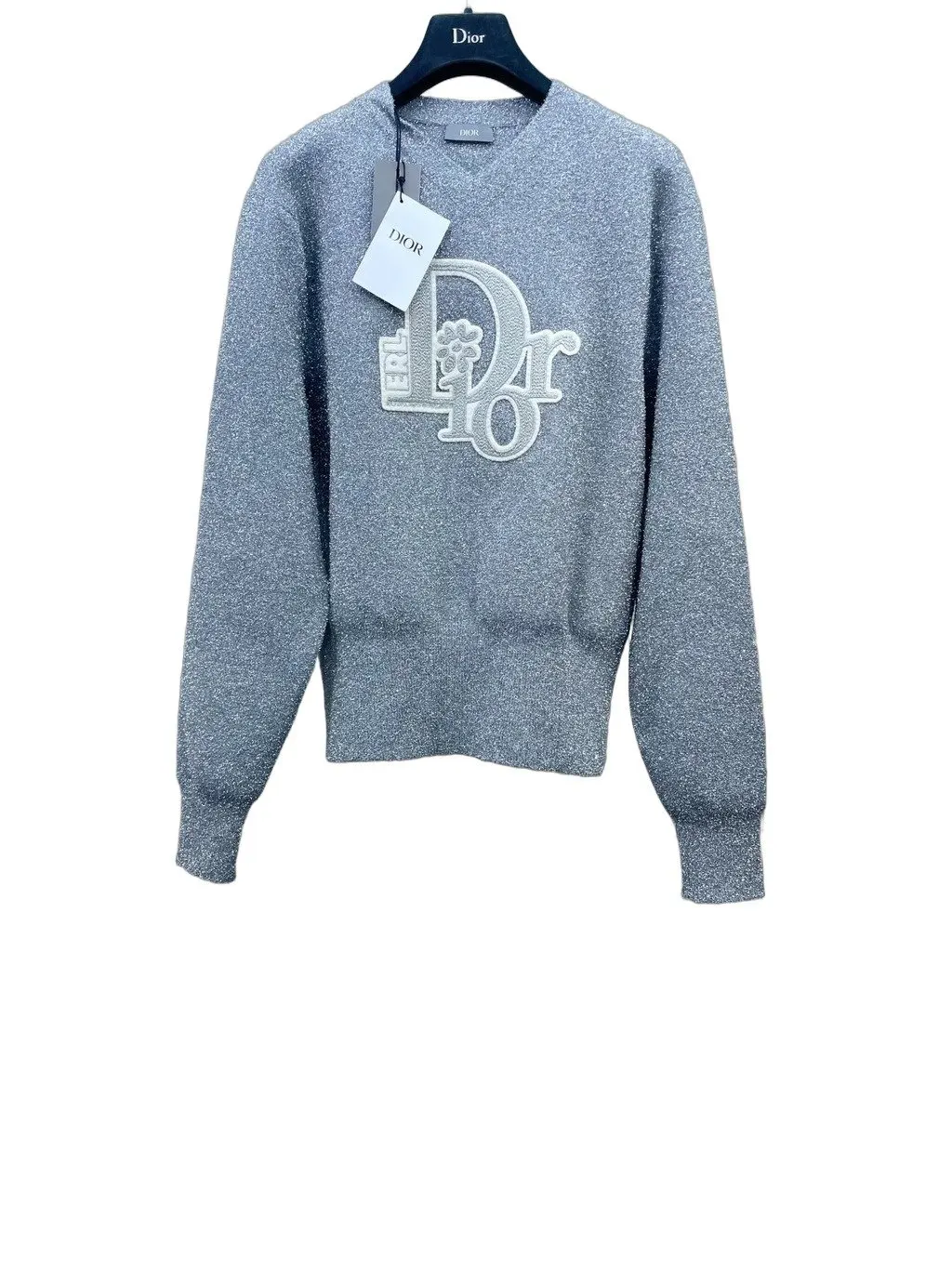 Dior Grey Polyester Knitwear