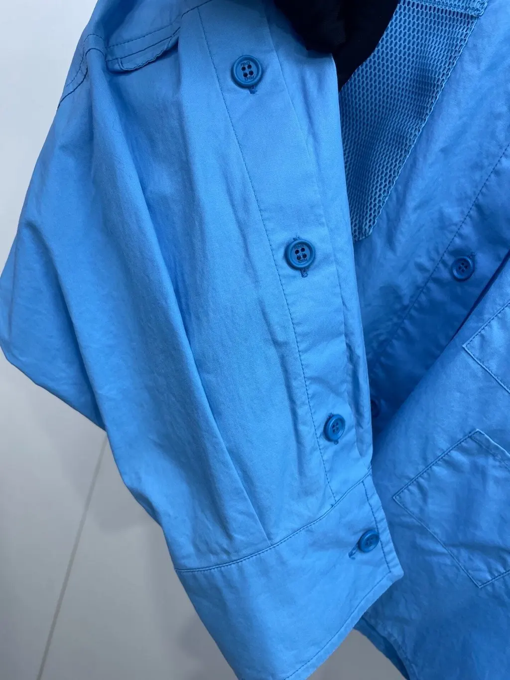 Fendi Blue Cotton Top Blue Cotton Very good - Box View