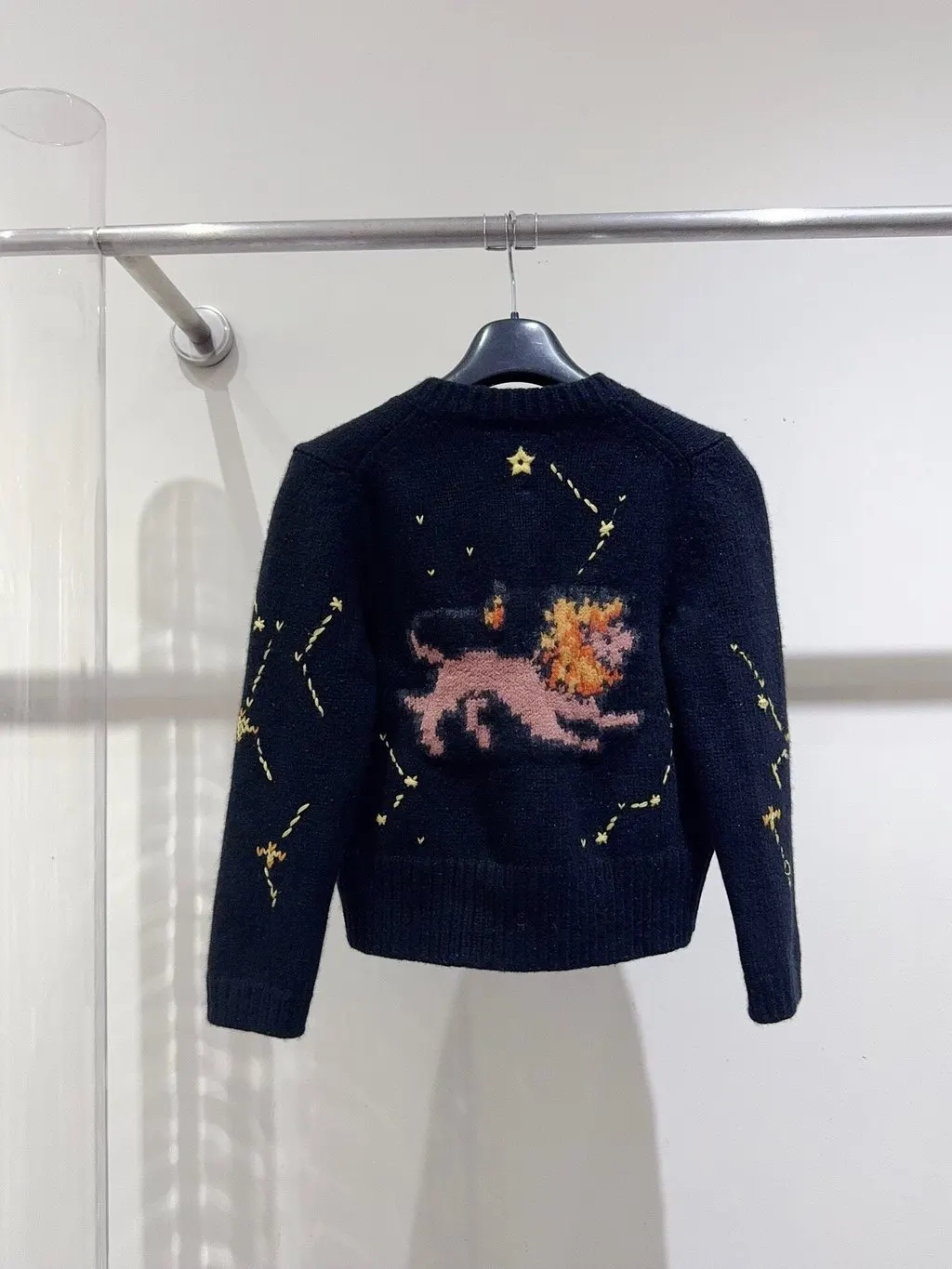 Dior Black Wool Knitwear Black Wool Very good - Back View