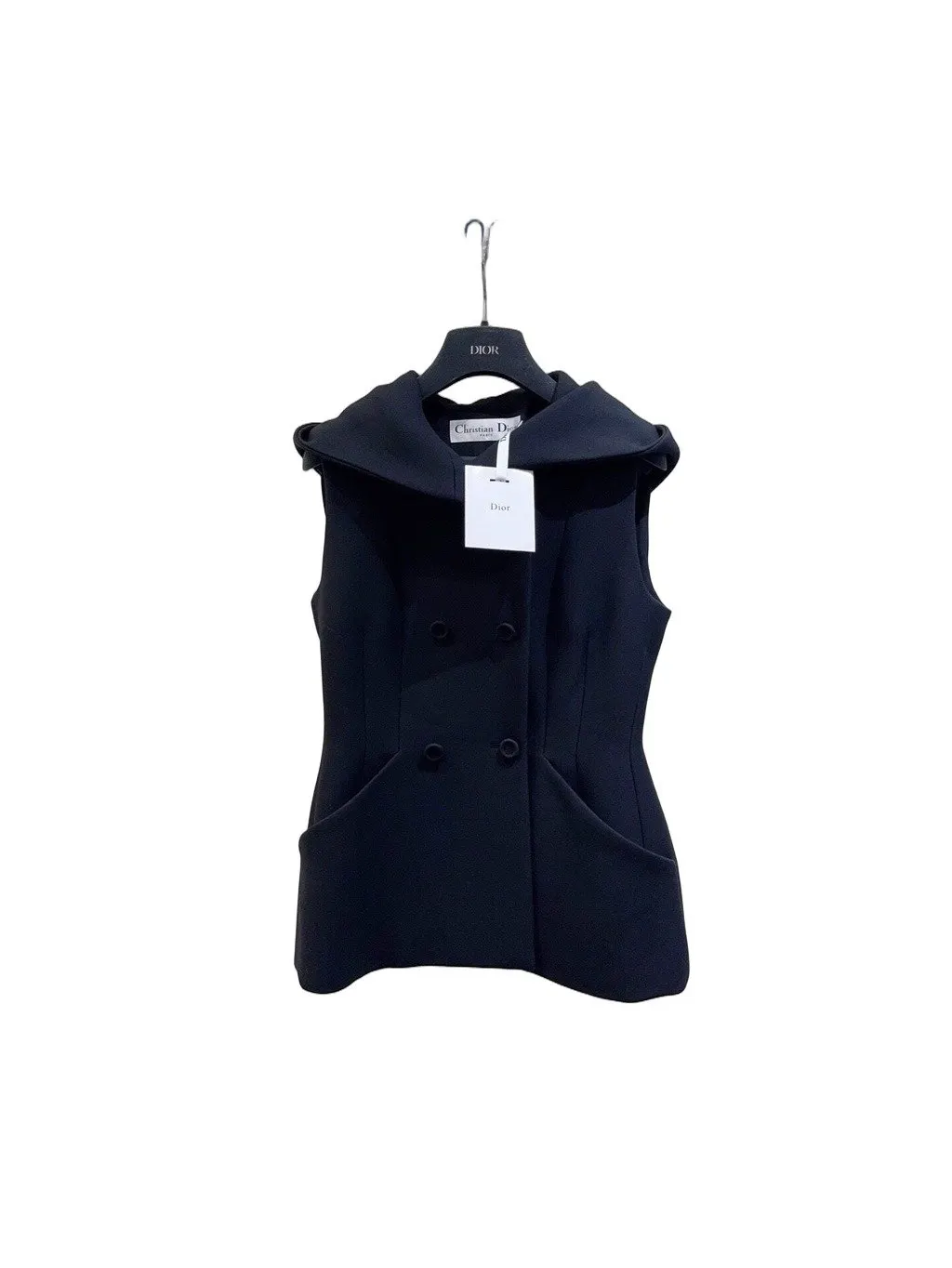 Dior Black Silk Top