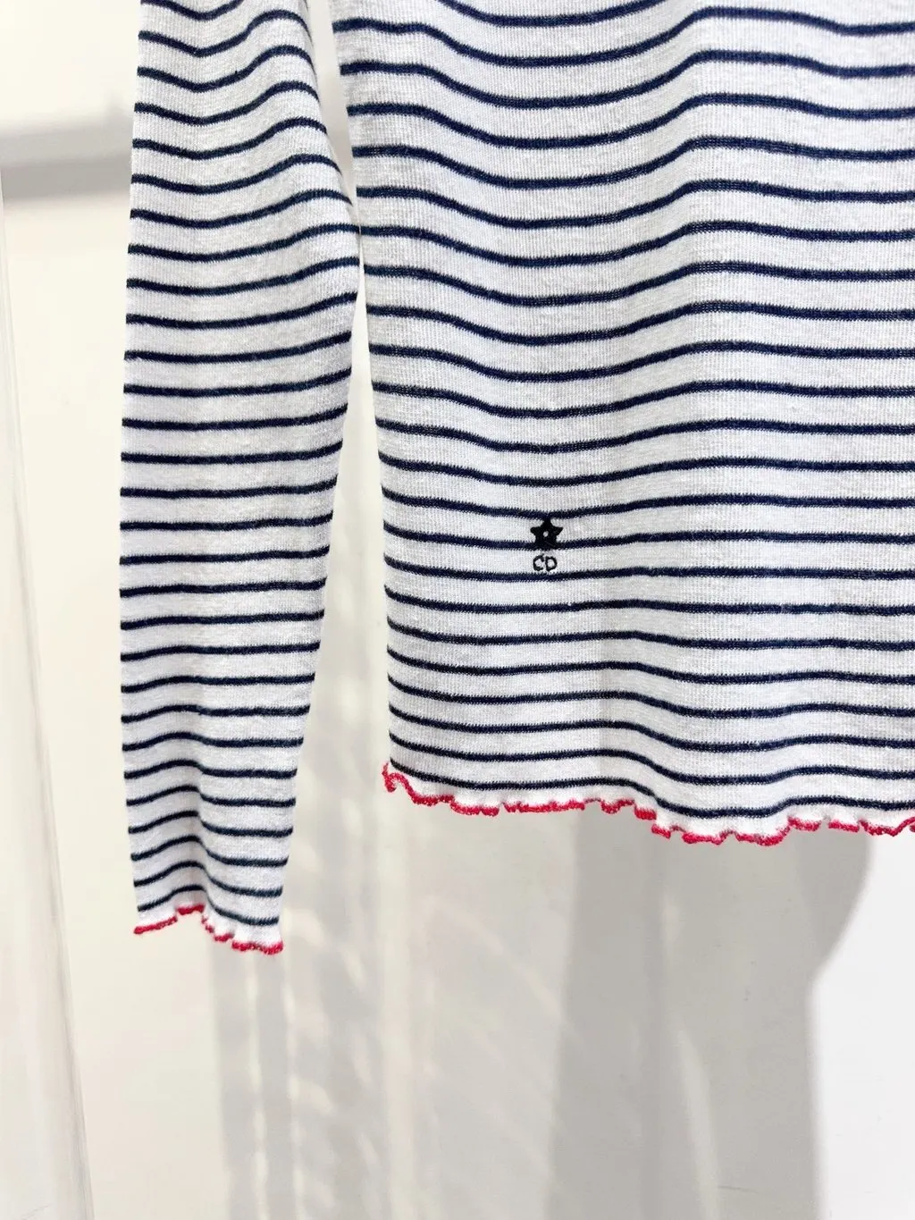 Dior Cotton Top MultiColor Cotton Never worn - Back View
