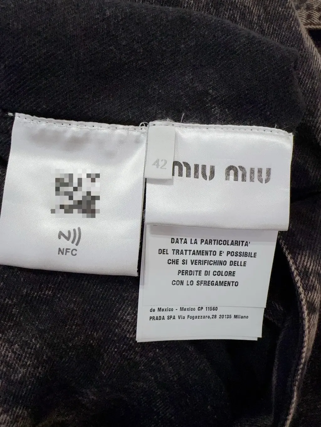 Miu Miu Denim Jacket MultiColor Denim Never worn - Box View