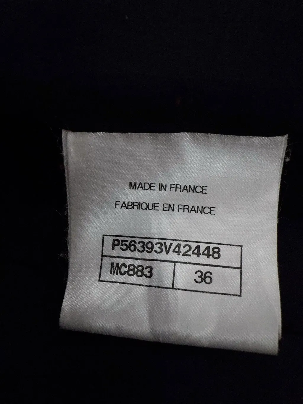 Chanel Tweed Jacket MultiColor Tweed Very good - Box View