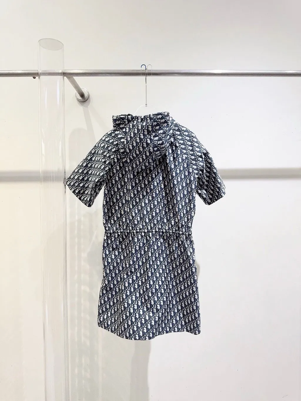 Dior Polyester Dress MultiColor Polyester Never worn - Model View