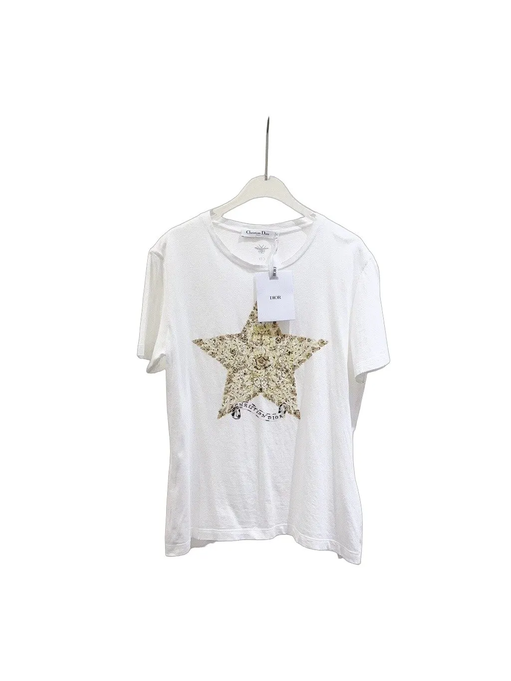 Dior White Cotton Top White Cotton Never worn - Front View