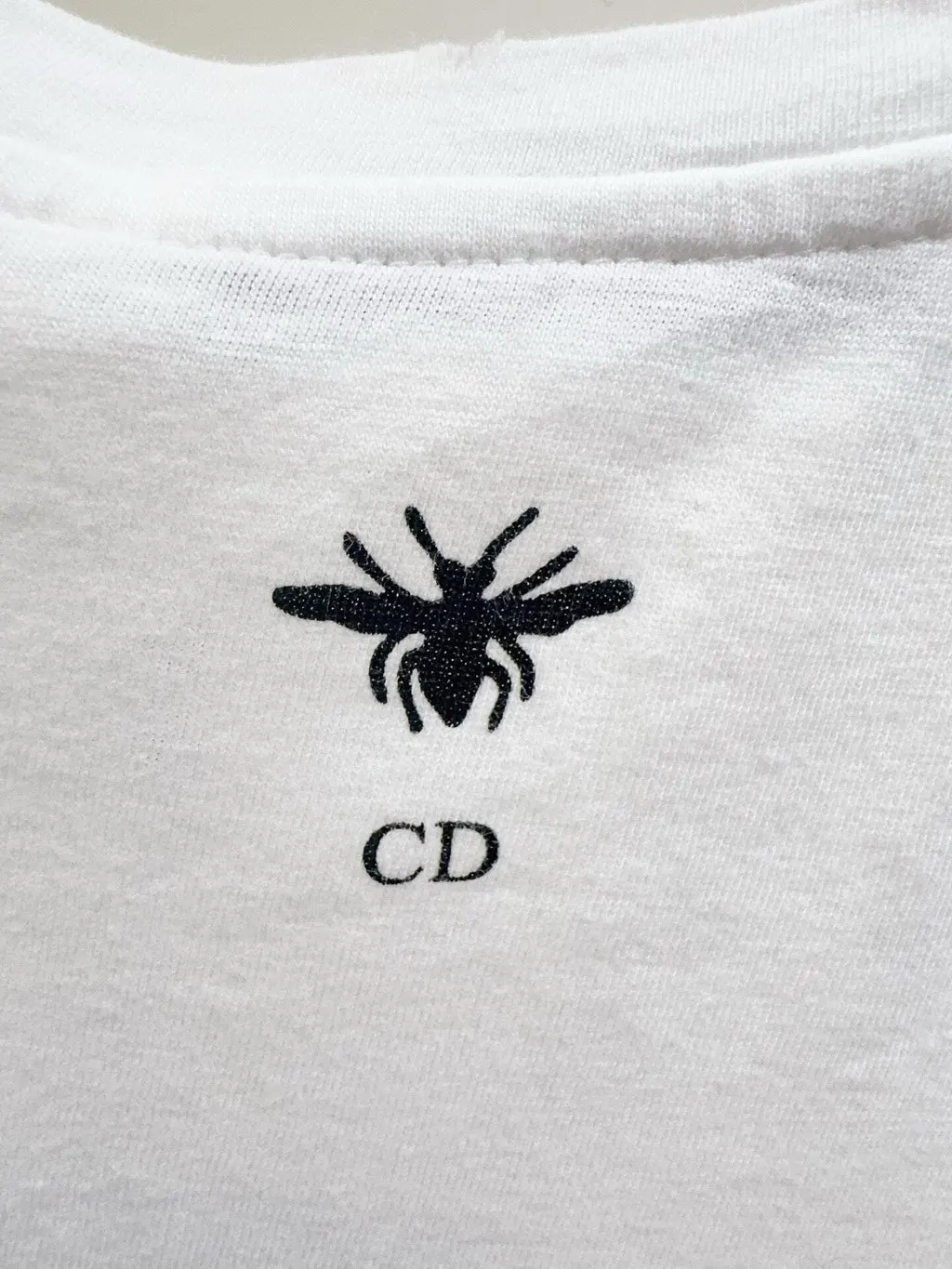 Dior White Cotton Top White Cotton Never worn - Inside View