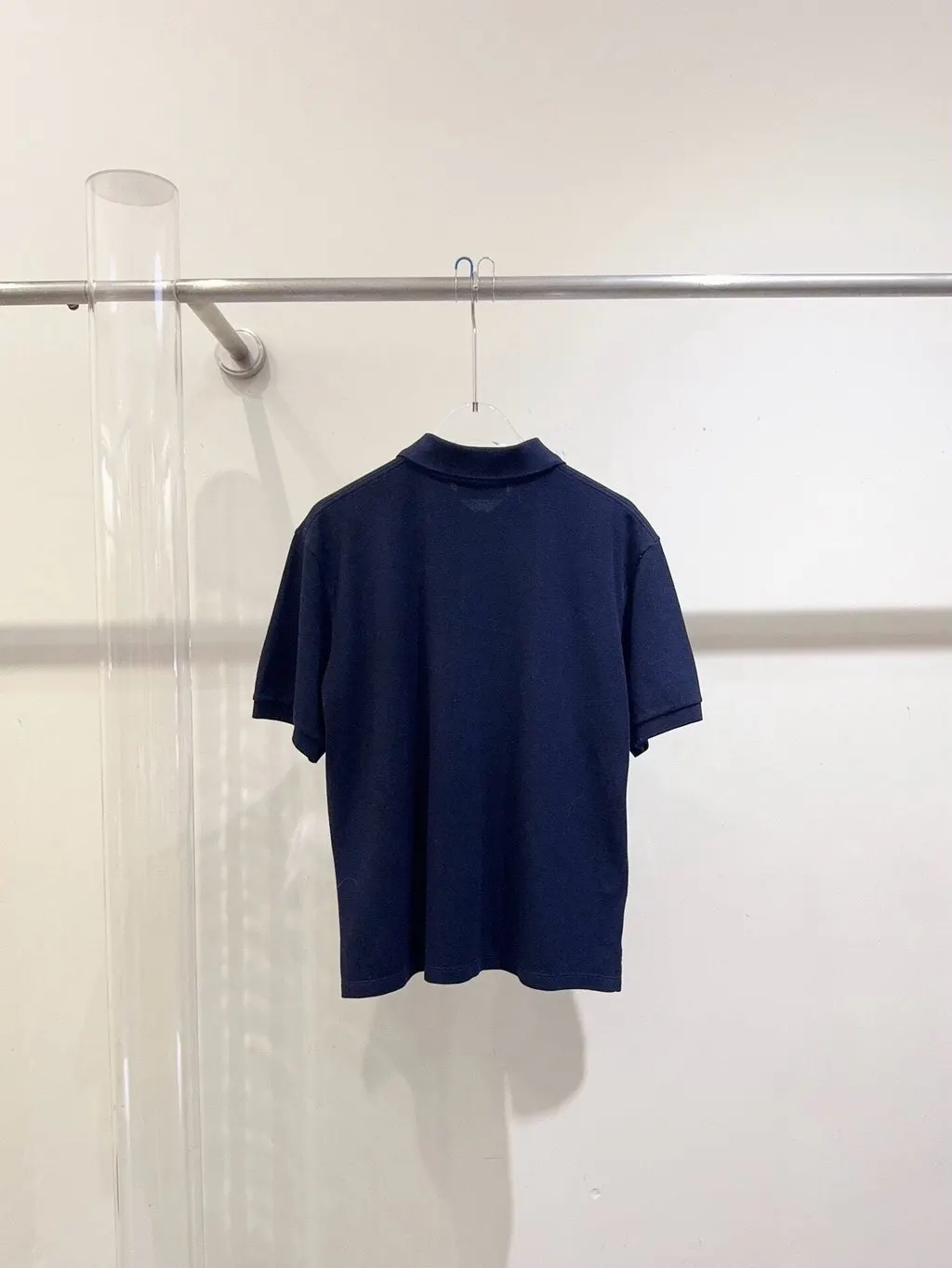 Miu Miu Navy Cotton Top Navy Cotton Very good - Model View