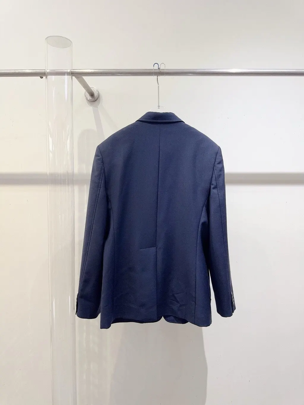 Miu Miu Navy Wool Jacket Navy Wool Never worn - Model View