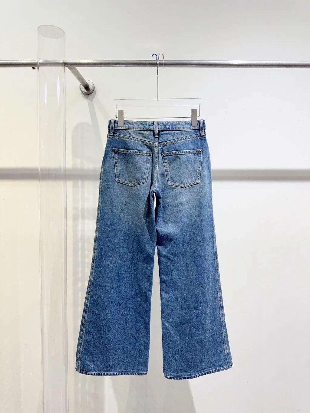 Louis Vuitton Blue Denim Jeans Blue Denim Never worn, with tag - Inside View