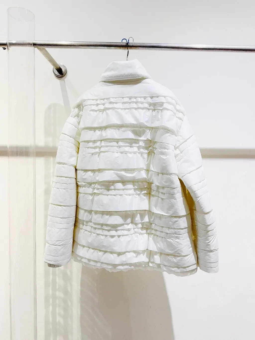 Chanel White Polyamide Jacket White Polyamide Very good - Inside View