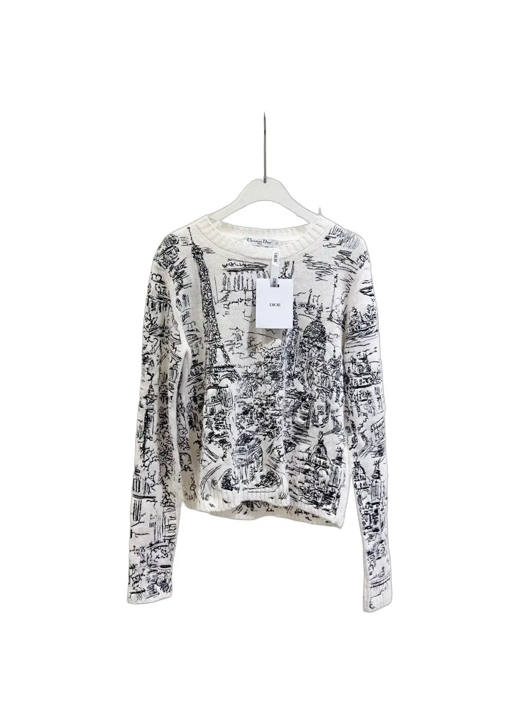 Dior Cashmere Knitwear MultiColor Cashmere Never worn, with tag - Front View