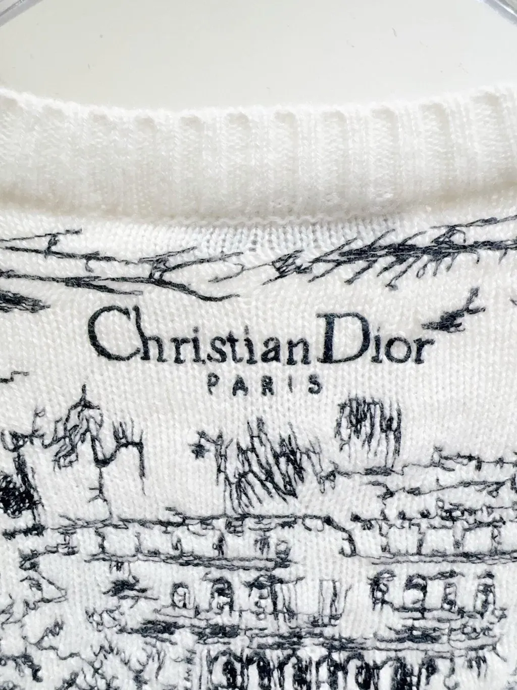 Dior Cashmere Knitwear MultiColor Cashmere Never worn, with tag - Inside View