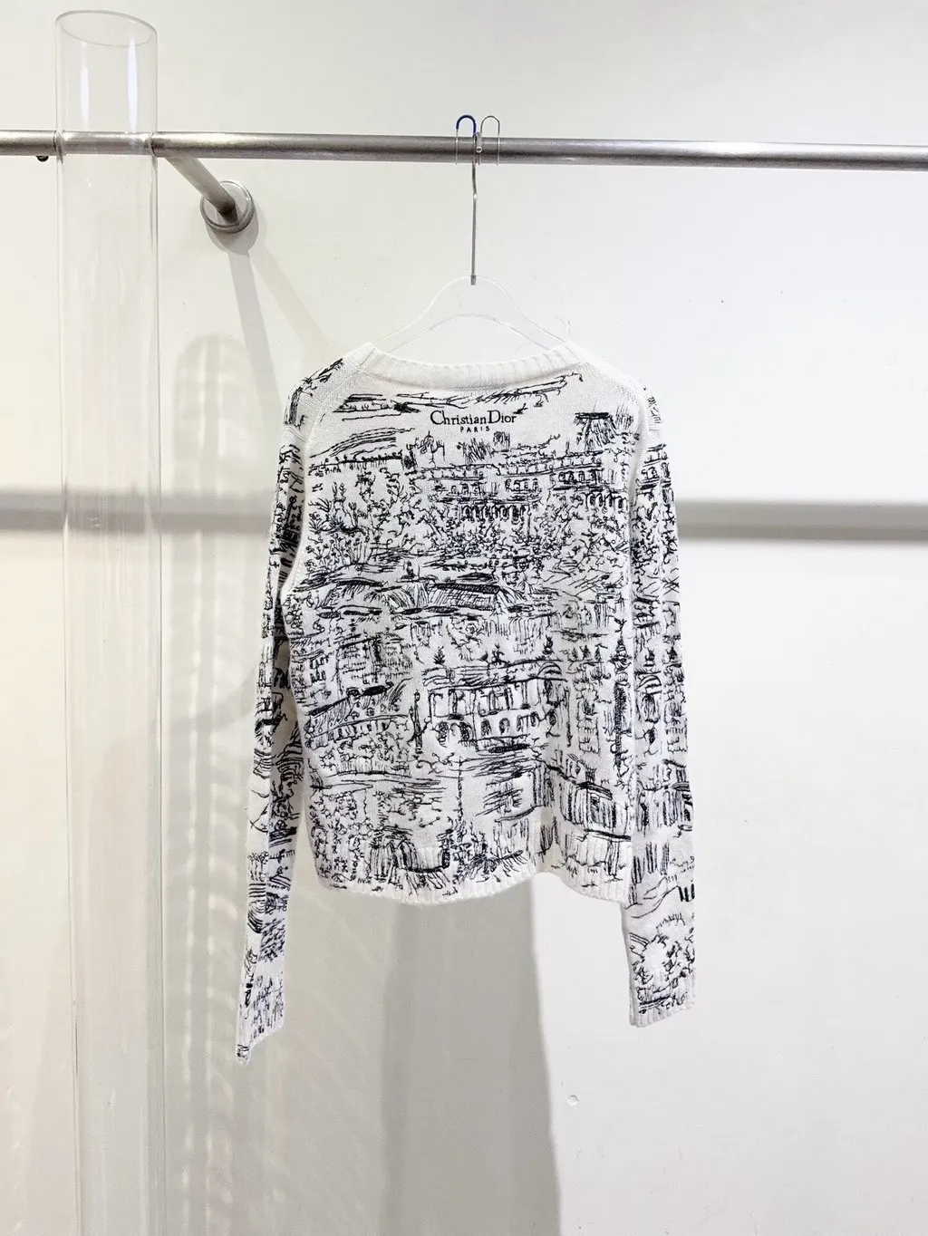 Dior Cashmere Knitwear MultiColor Cashmere Never worn, with tag - Model View