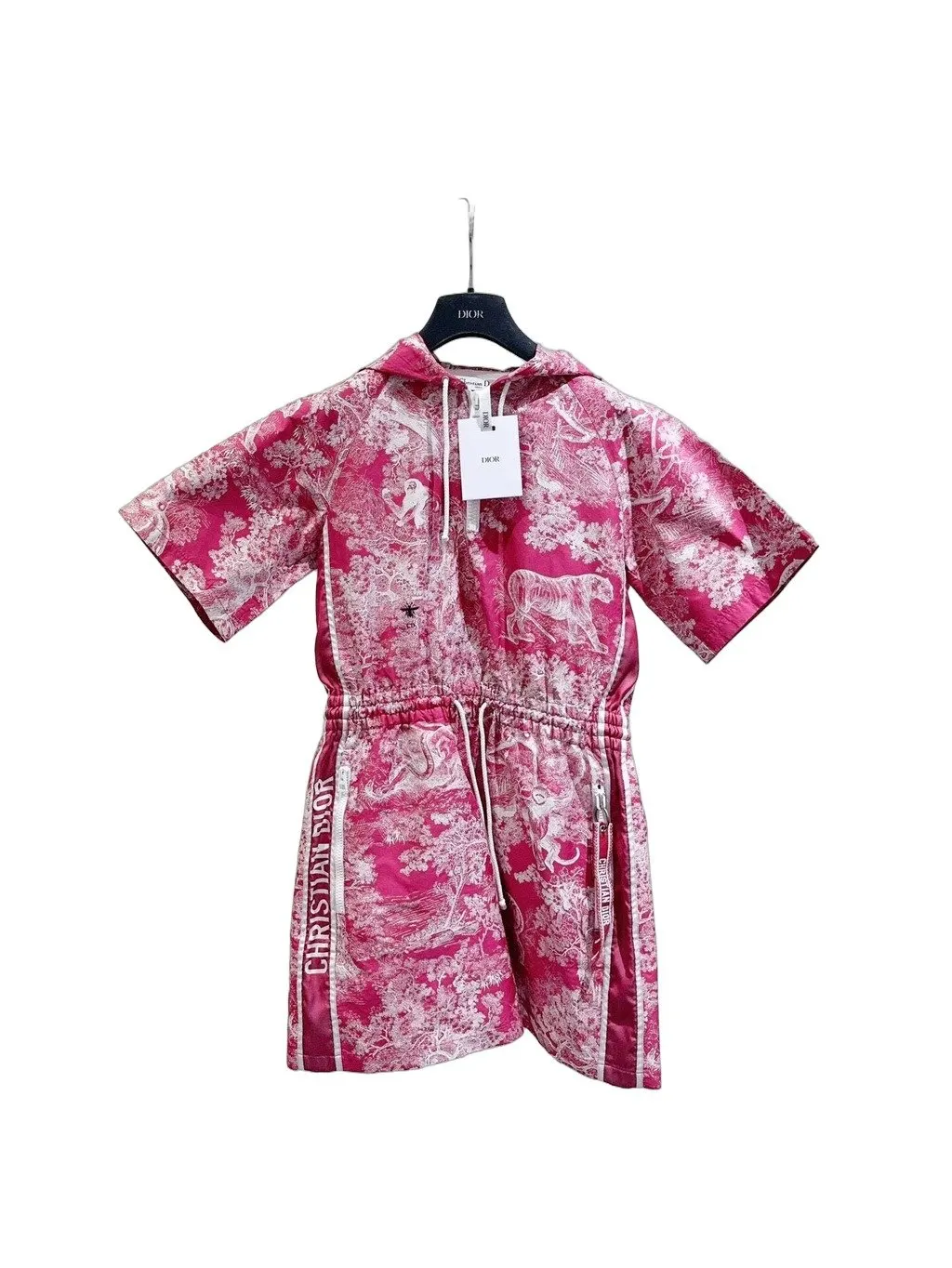 Dior Pink Cotton Dress Pink Cotton Never worn - Front View
