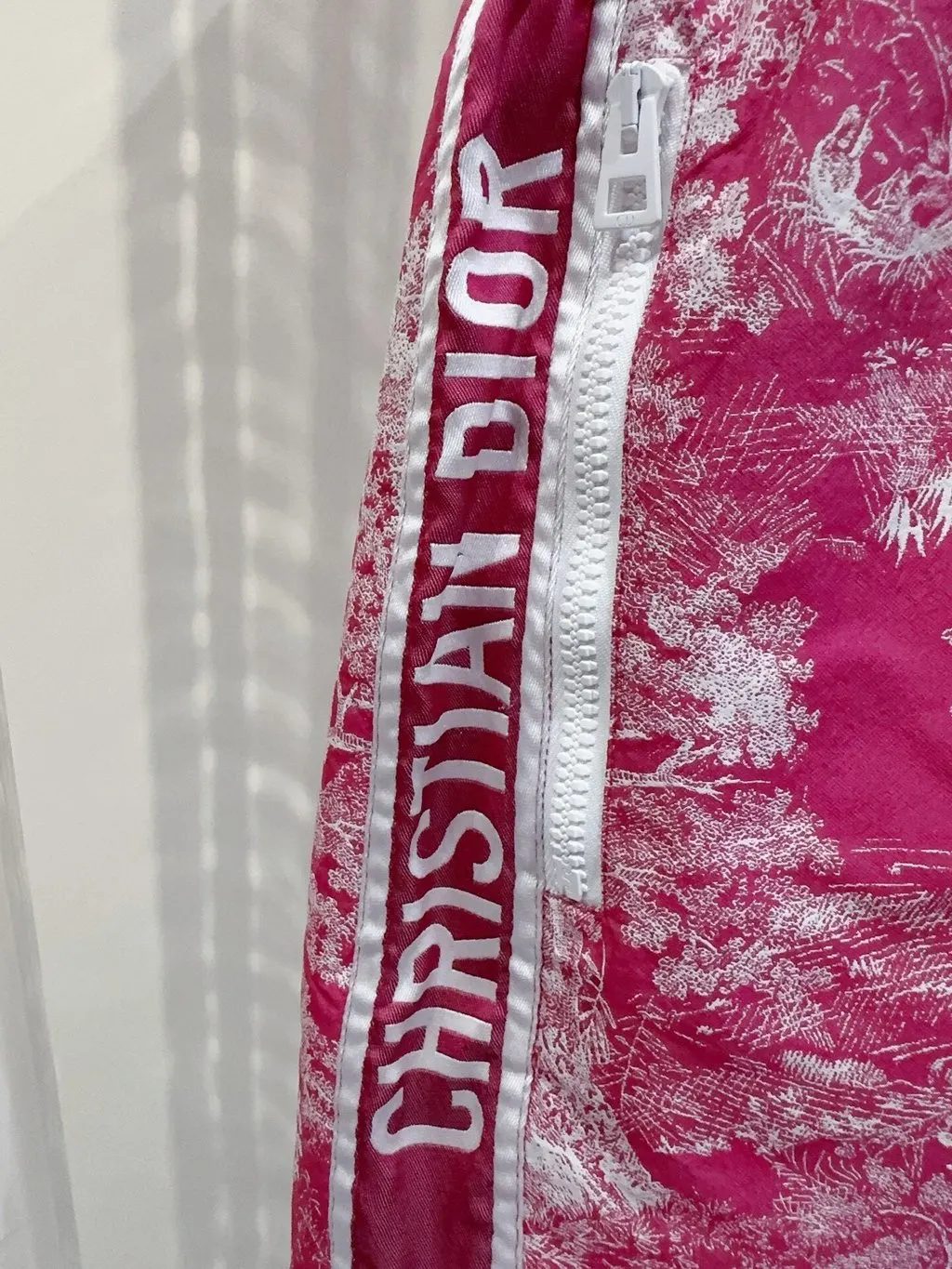 Dior Pink Cotton Dress Pink Cotton Never worn - Model View
