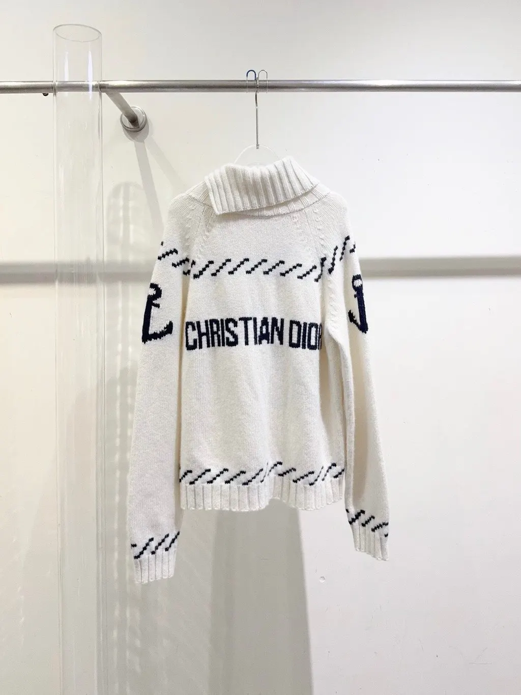 Dior Cashmere Knitwear MultiColor Cashmere Never worn - Inside View