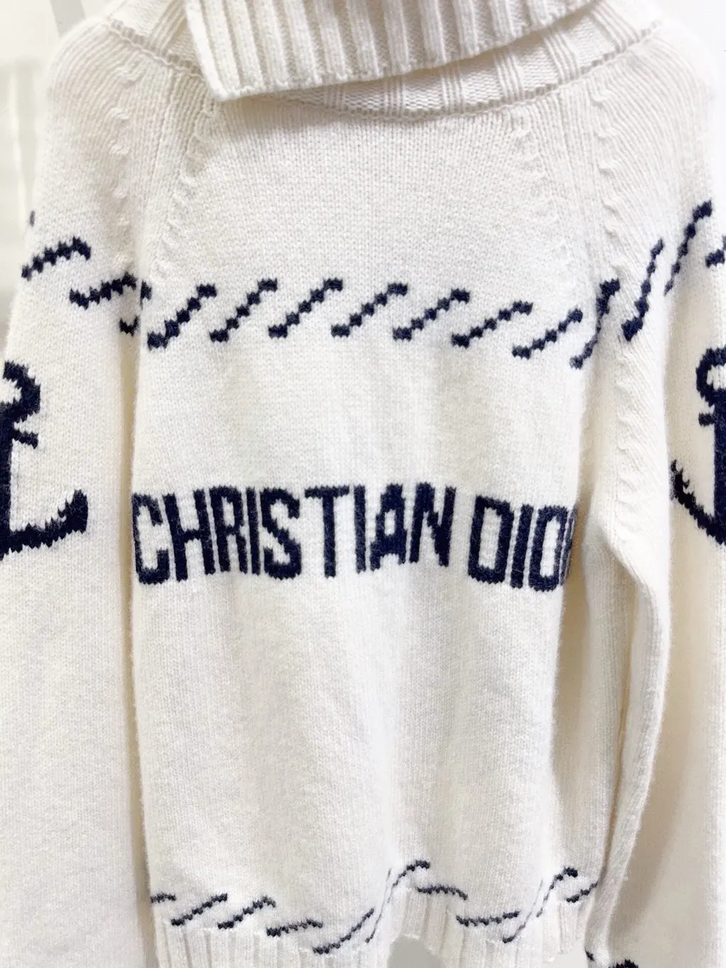 Dior Cashmere Knitwear MultiColor Cashmere Never worn - Model View