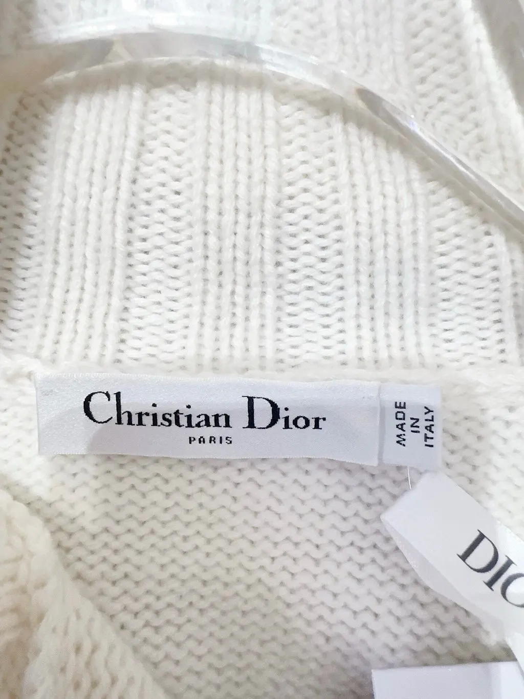 Dior Cashmere Knitwear MultiColor Cashmere Never worn - Box View