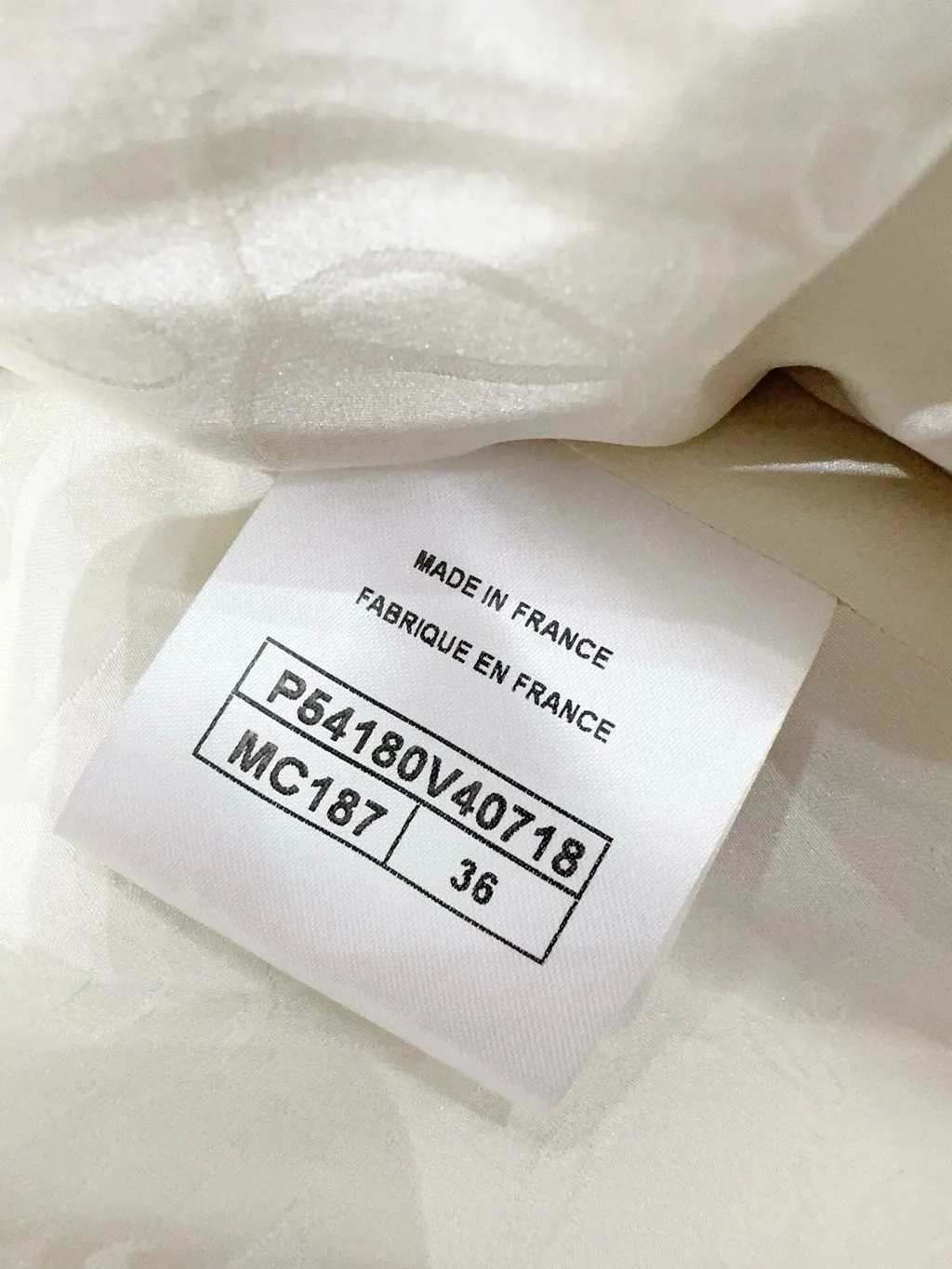 Chanel Tweed Coat MultiColor Tweed Very good - Box View