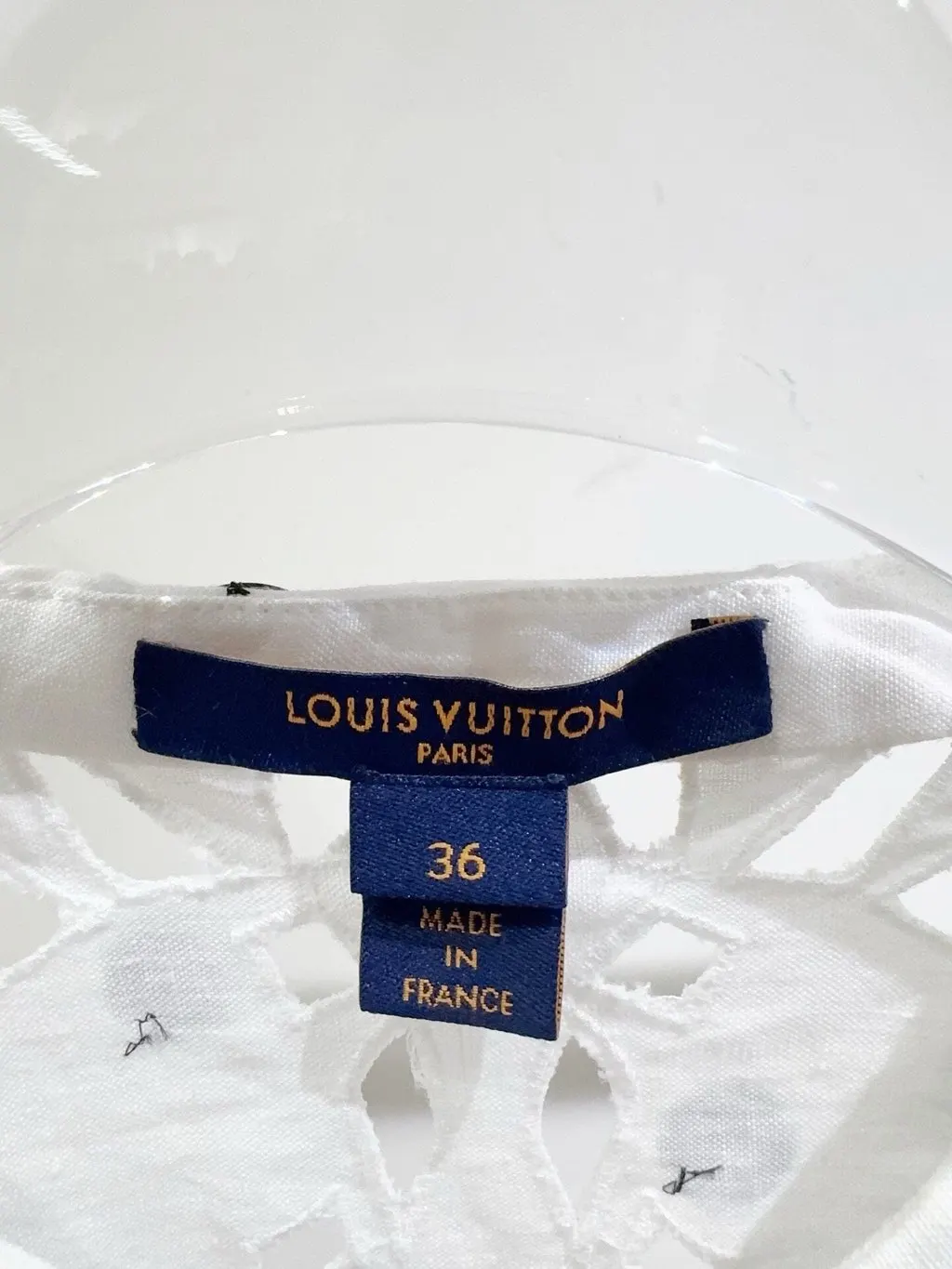 Louis Vuitton Linen Jacket MultiColor Linen Very good - Back View