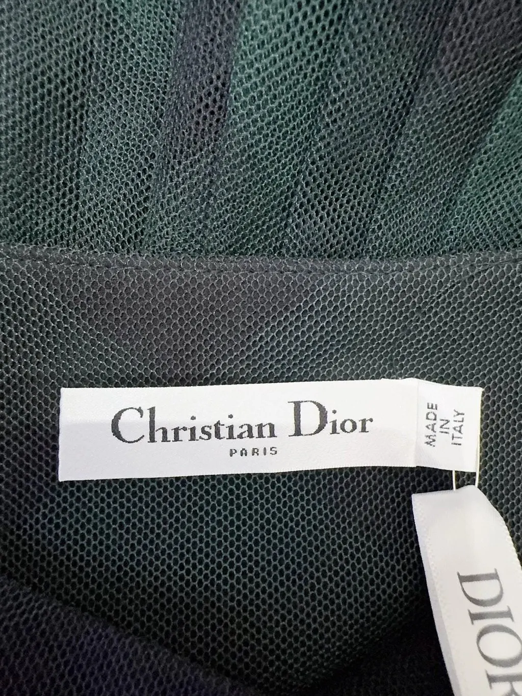 Dior Green Polyamide Skirt Green Polyamide Never worn, with tag - Model View
