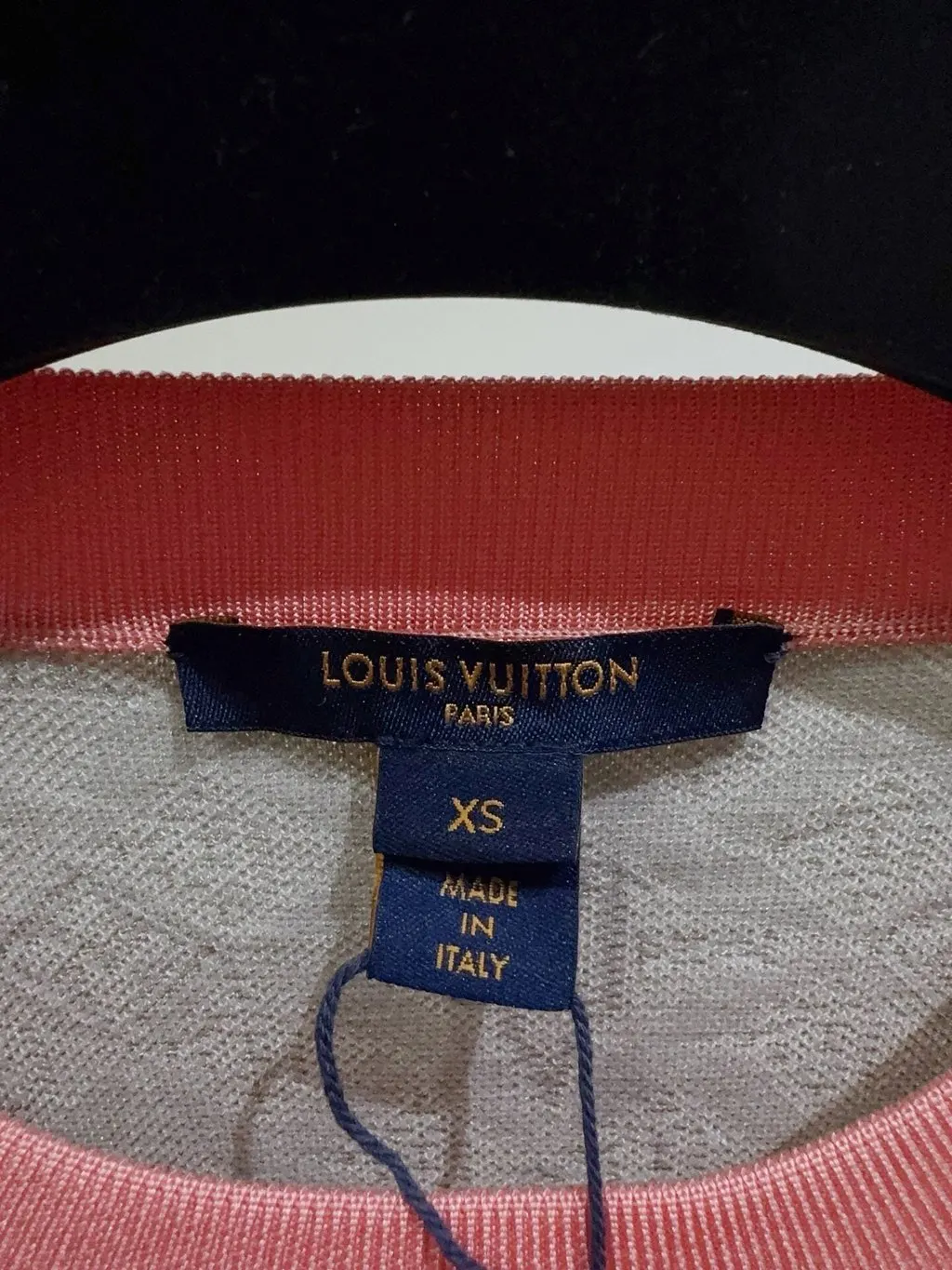 Louis Vuitton Silk Knitwear MultiColor Silk Never worn, with tag - Back View