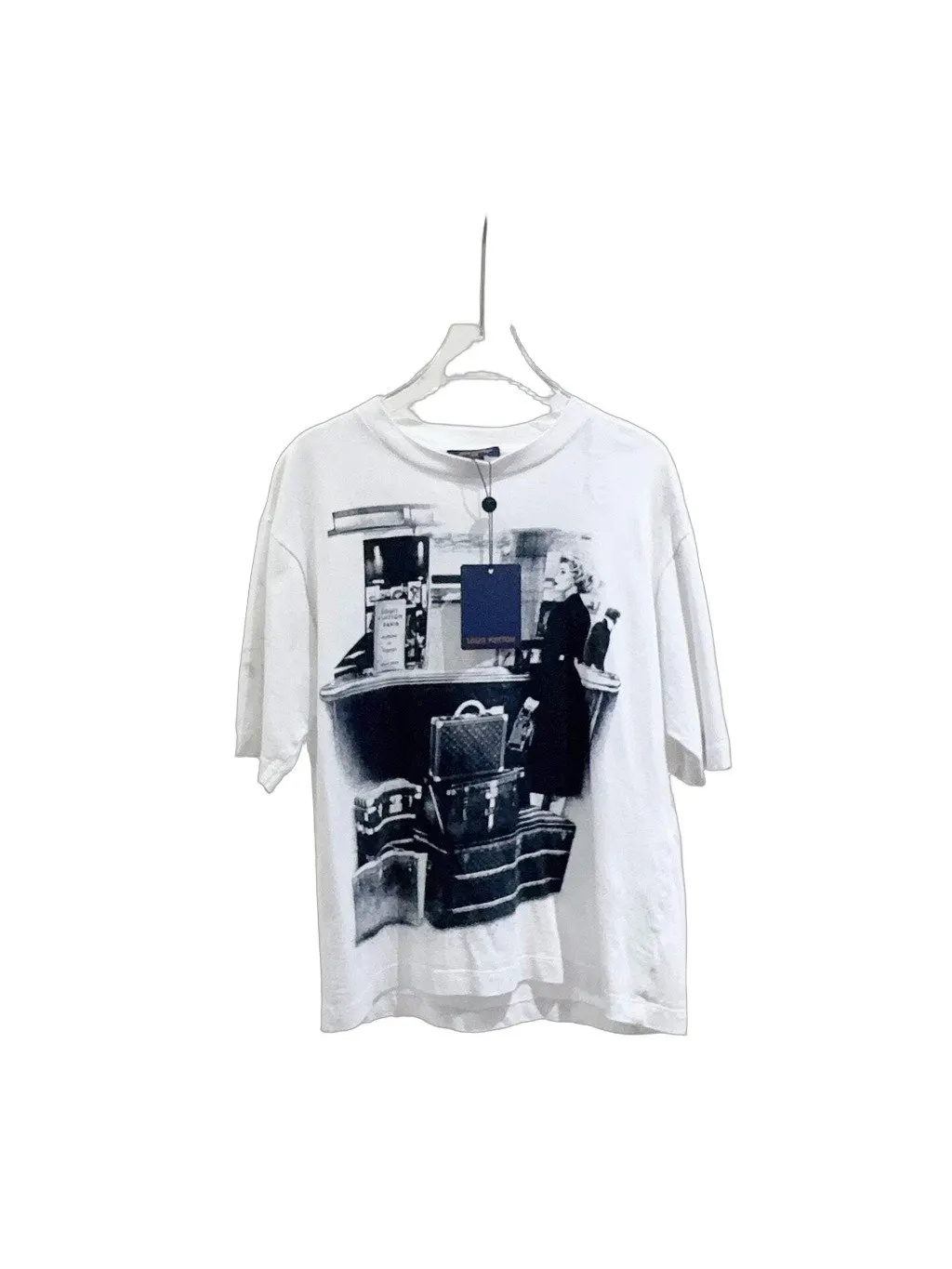 Louis Vuitton White Cotton Top