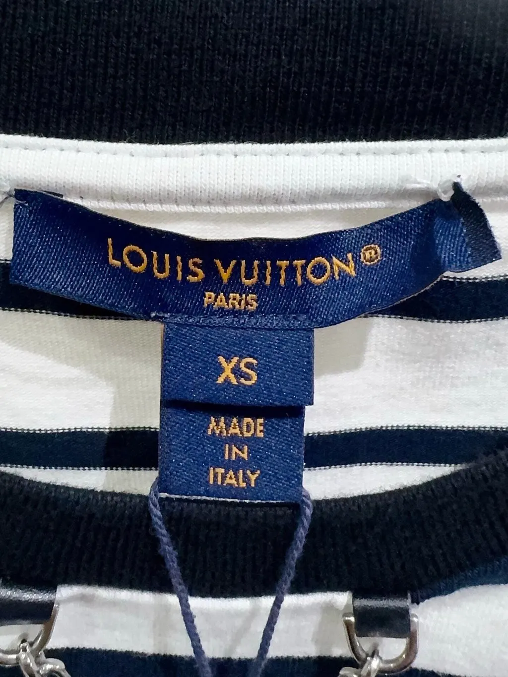 Louis Vuitton Cotton Top MultiColor Cotton Never worn, with tag - Back View