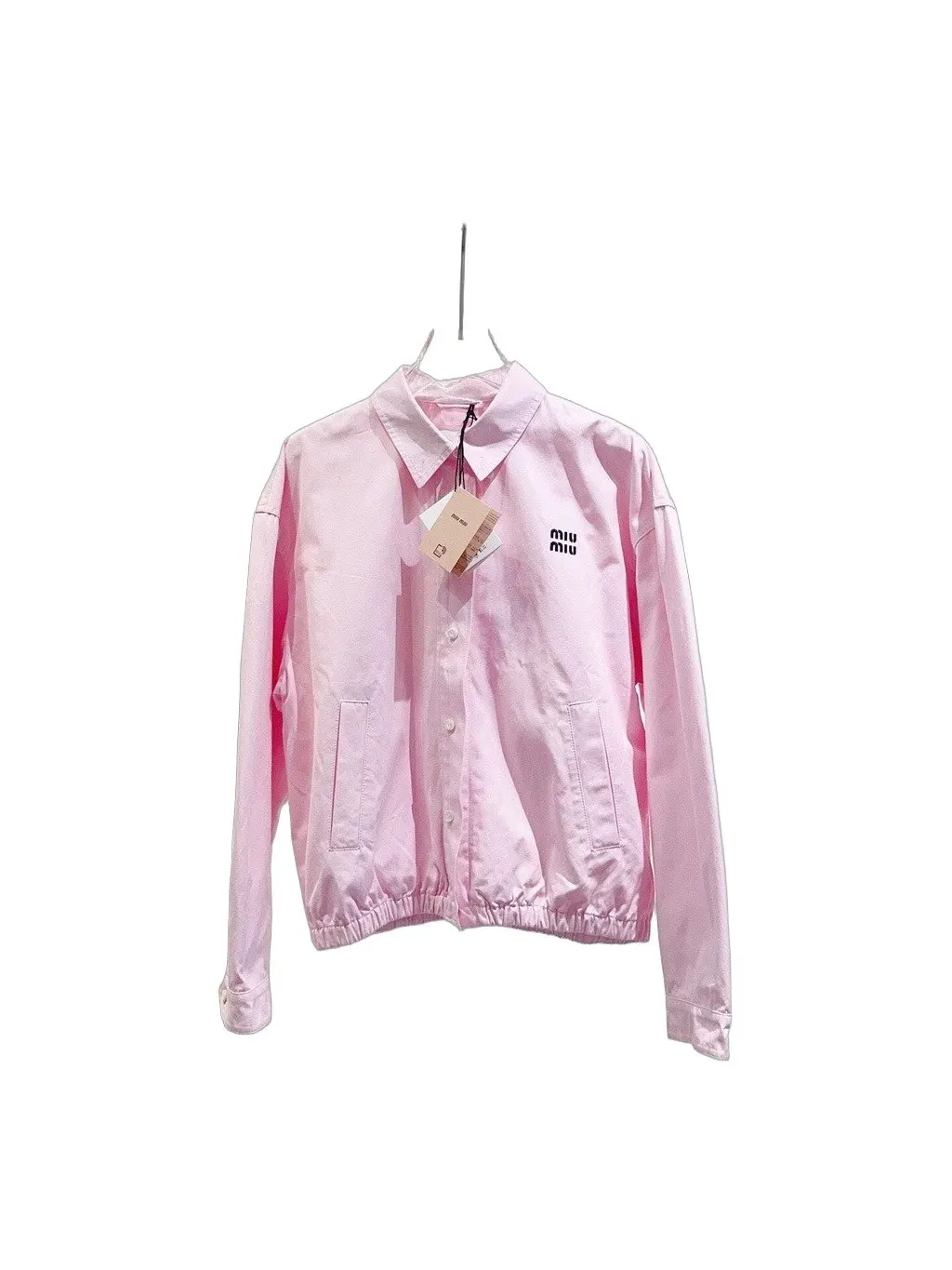 Miu Miu Pink Cotton Jacket