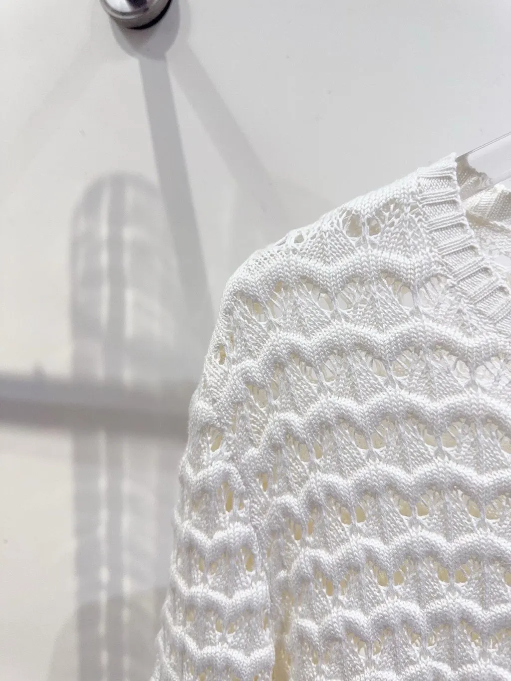 Loro Piana White Silk Knitwear White Silk Never worn, with tag - Box View
