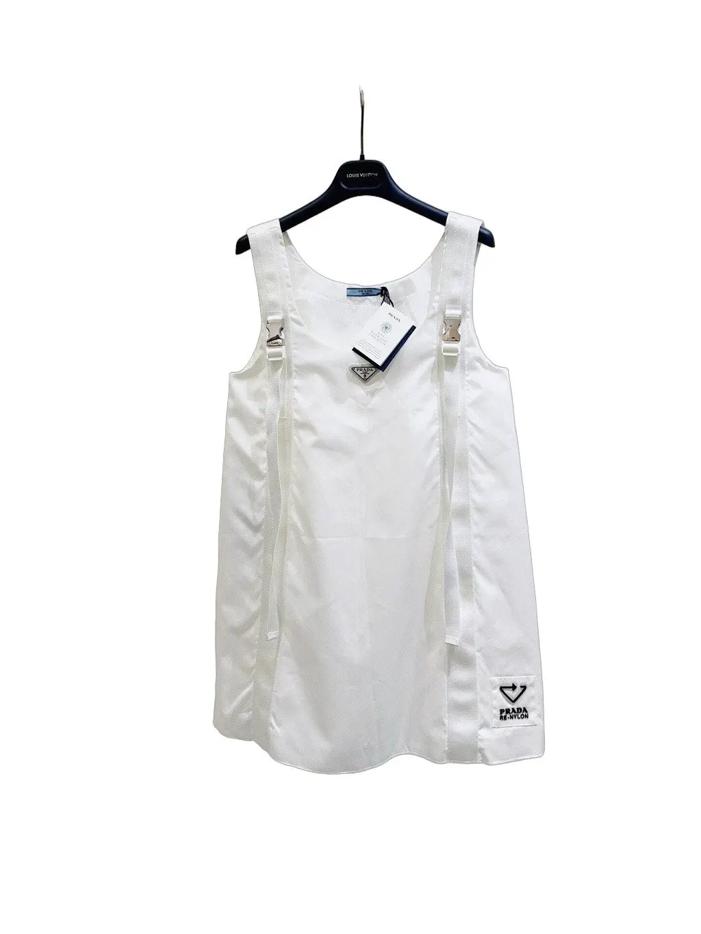 Prada White Cotton Dress