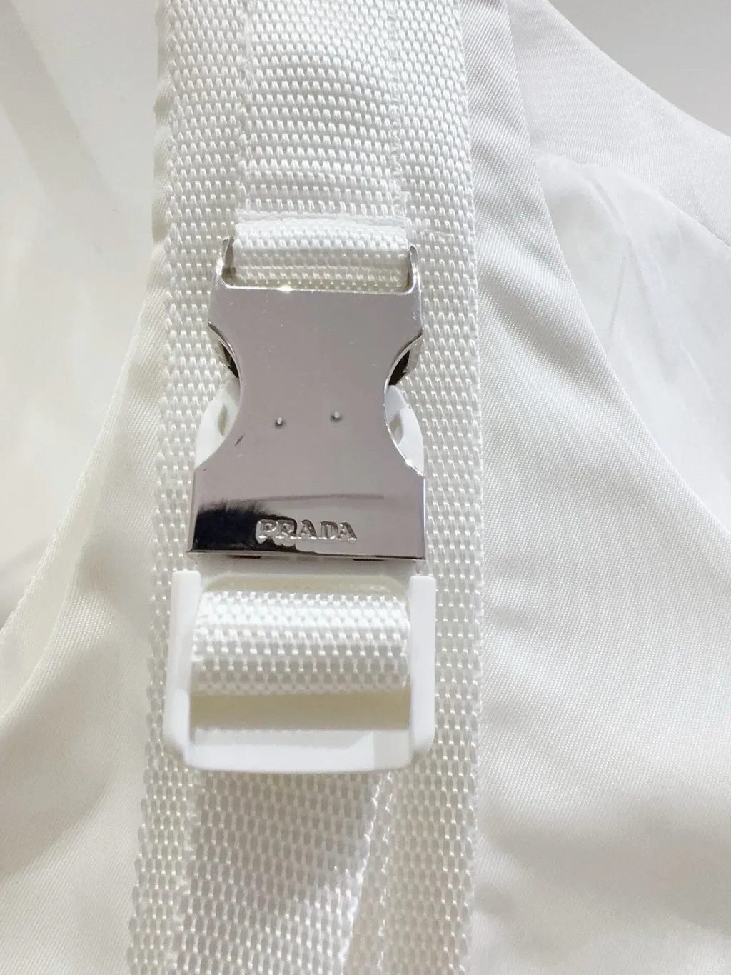 Prada White Cotton Dress White Cotton Never worn, with tag - Box View