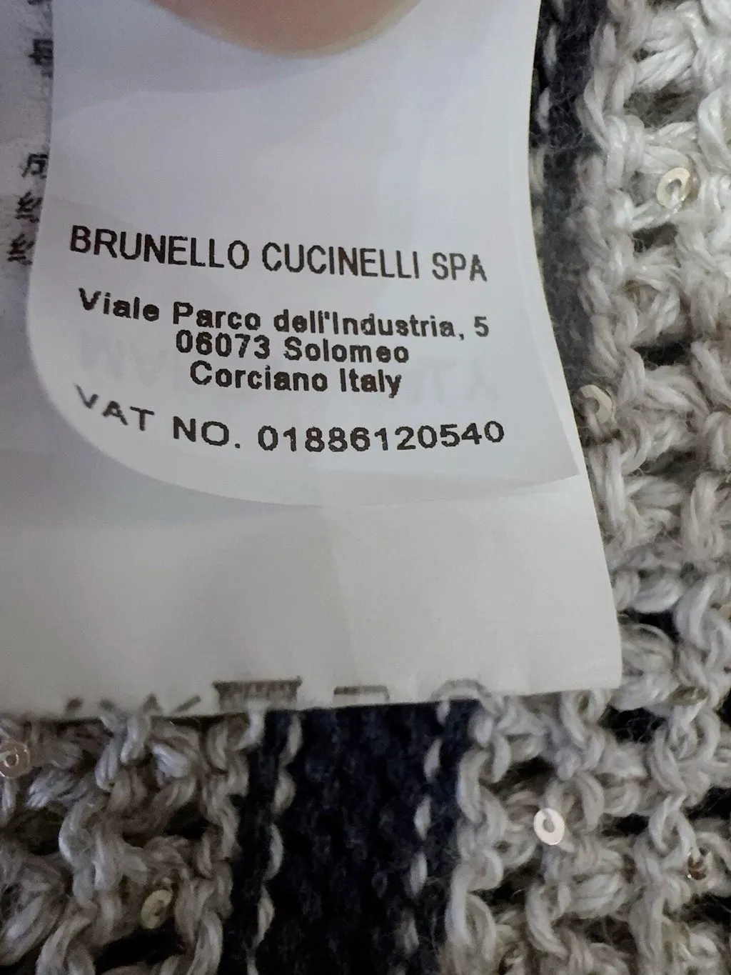 Brunello Cucinelli Cotton Top MultiColor Cotton Never worn - Box View