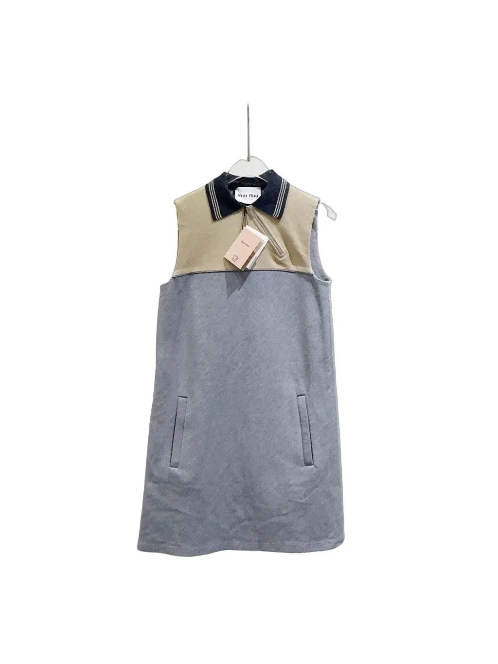 Miu Miu Cotton Dress MultiColor Cotton Never worn - Front View