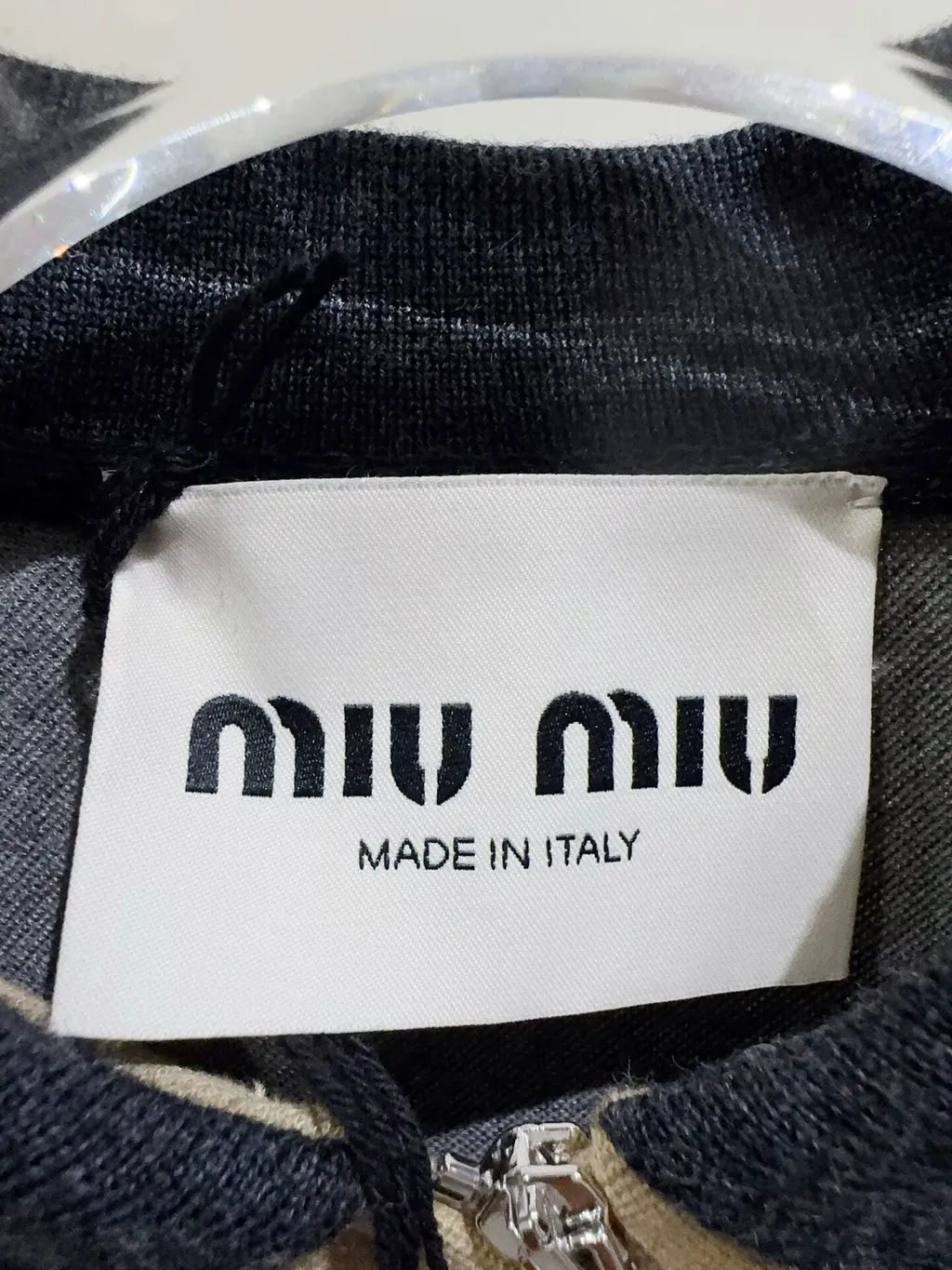Miu Miu Cotton Dress MultiColor Cotton Never worn - Back View